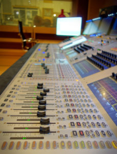 Czech TV Studio A - Control Room